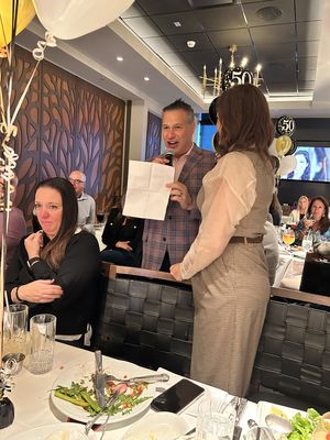 Photo from Melissa's 50th birthday celebration